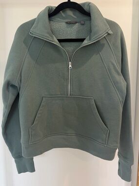 Danskin Teal Half-Zip Pullover